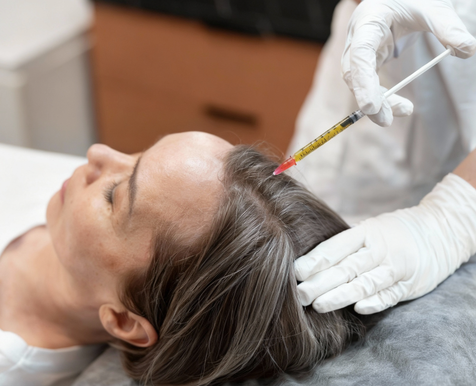 mesoterapia capilar mujer