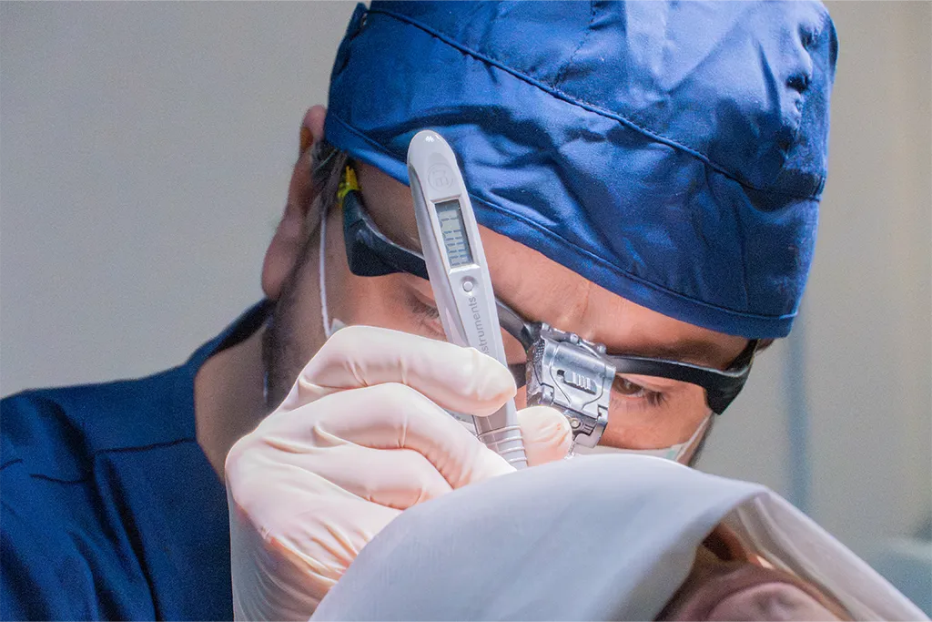 Injerto capilar sin rapar