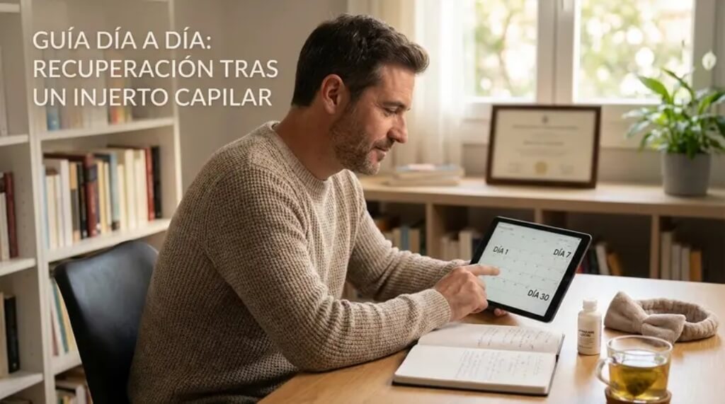 recuperacion injerto capilar